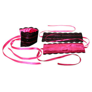 Satin and Lace Lover.s Kit – Pink