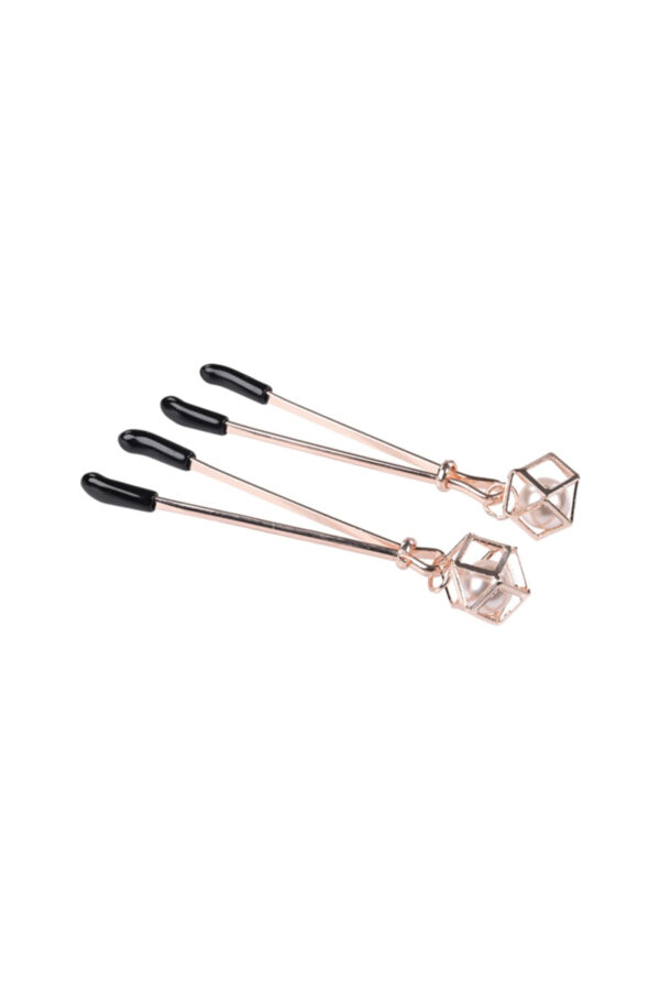 S&M Brat Pearl Nipple Clips - Imagen 2