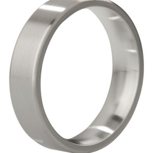 Mystim the Duke – Edged Cock Ring. 55 Mm. Brushed