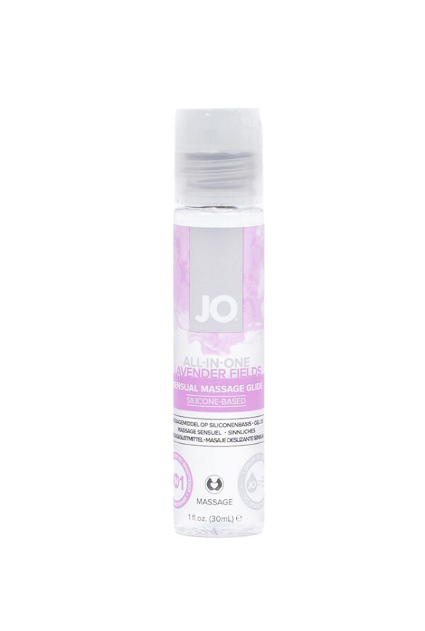 JO All-In-One Massage Glide - Lavender - Massage 1 floz / 30 mL