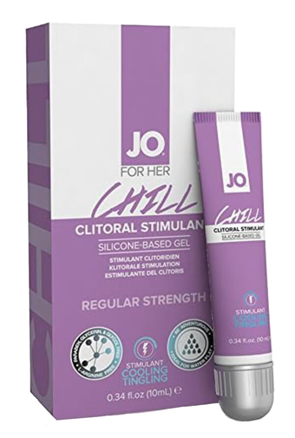 JO Chill Clitoral Gel - Cooling - Stimulant 0.34 floz / 10 mL - Imagen 2