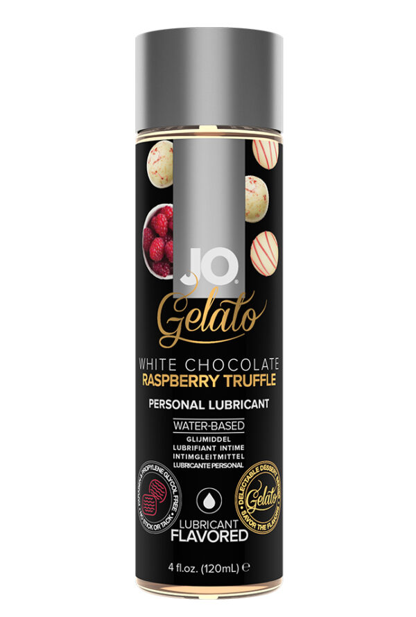 JO Gelato - White Chocolate Raspberry - Lubricant 4 floz / 120 mL