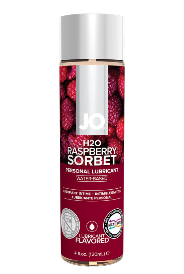 JO H2O - Raspberry - Lubricant 4 floz / 120 mL