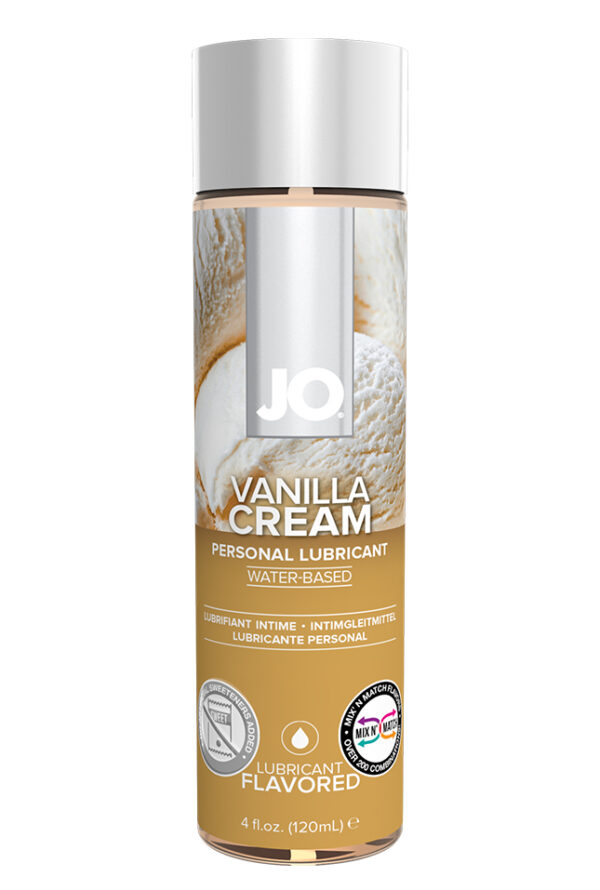 JO H2O - Vanilla - Lubricant 4 floz / 120 mL