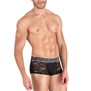 Boxer Floral Negro TU
