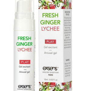Cooling Stimulation Gel Fresh Ginger Litchi 15 Ml.