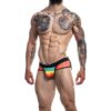 C4M13 Suspensorio Jockstrap Arcoiris Rainbow S