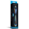Dildo de Cristal que Brilla en la Oscuridad Twilight Gleam Double Delight - Imagen 4