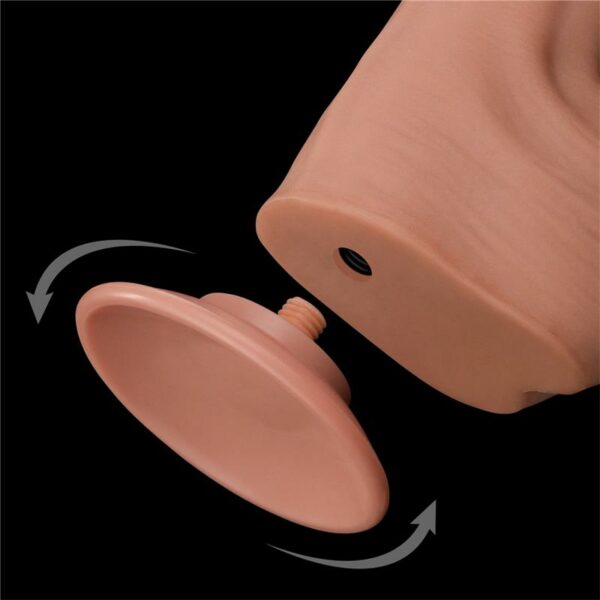 Dildo Dual Layer Piel Retractil 11.5 - Imagen 8