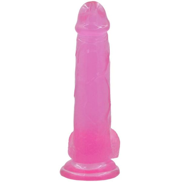 Dildo Jelly Studs 8 Rosa - Imagen 3