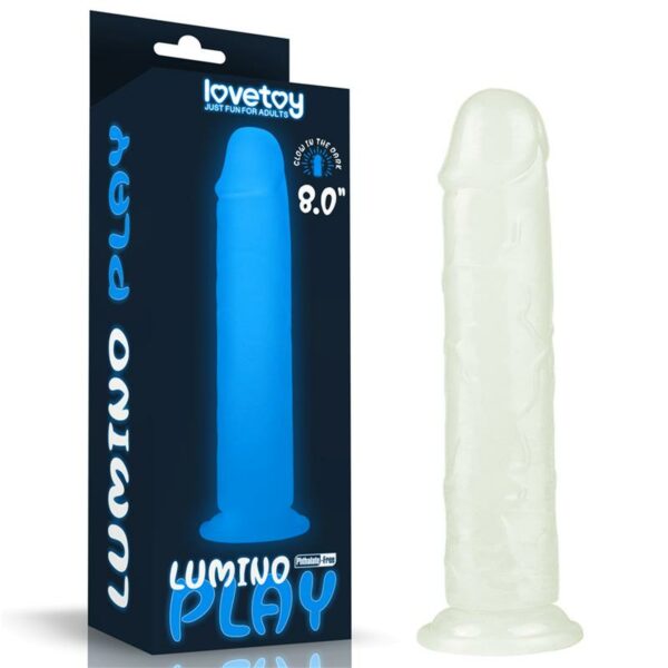 Dildo Lumino 8 Luz Azul - Imagen 11