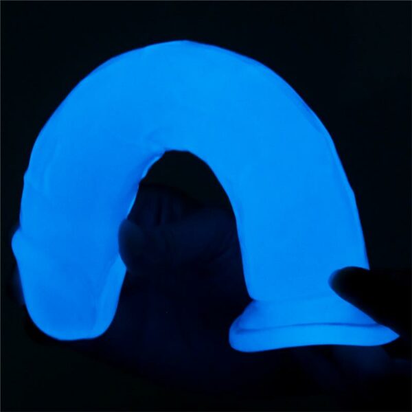 Dildo Lumino 8 Luz Azul - Imagen 6