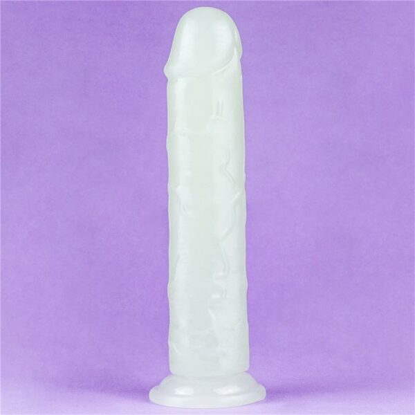 Dildo Lumino 8 Luz Azul - Imagen 7