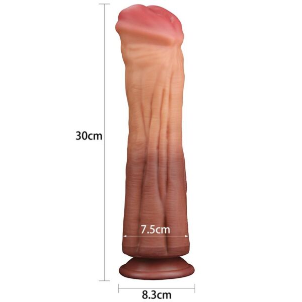 Dildo Nature 12 Dual Layer - Imagen 2