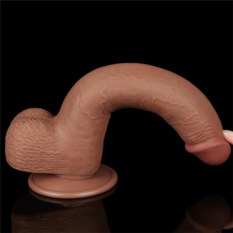 Dildo Sliding Skin 9 Marrón - Imagen 9