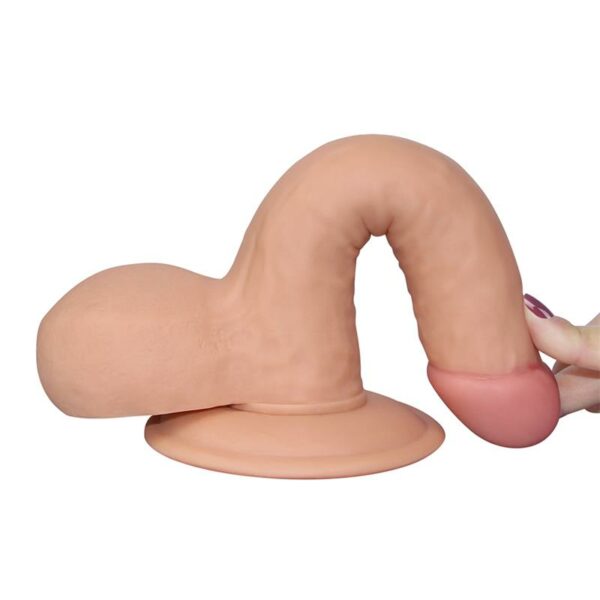 Dildo The Ultra Soft Dude 7.5 Natural - Imagen 4