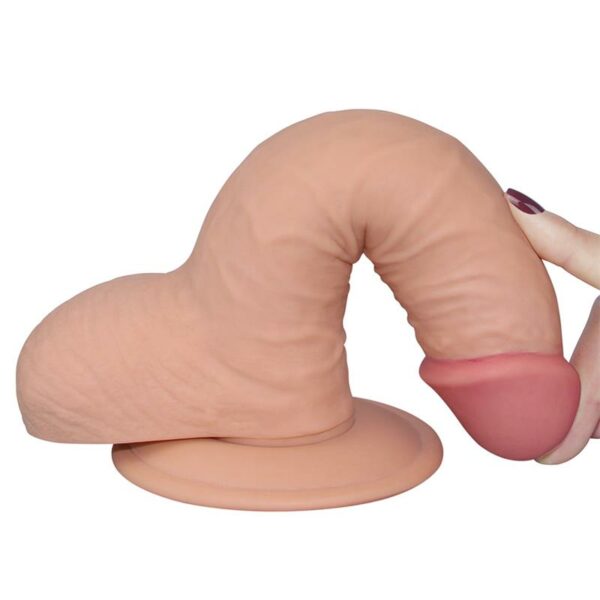 Dildo The Ultra Soft Dude 7.5 Natural - Imagen 4