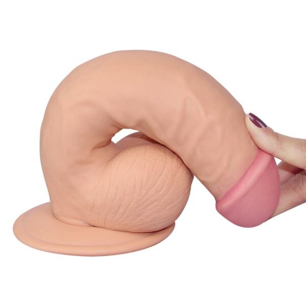 Dildo The Ultra Soft Dude 8.5 Natural - Imagen 5