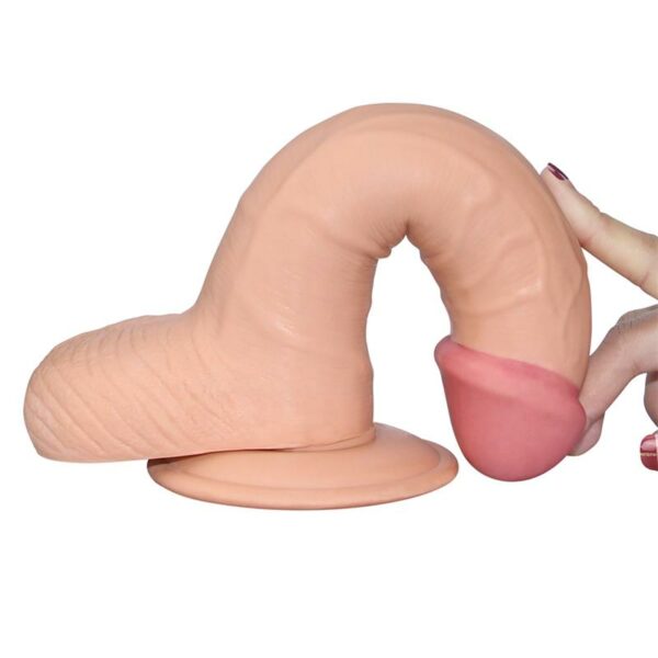 Dildo The Ultra Soft Dude 8.8 Natural - Imagen 4
