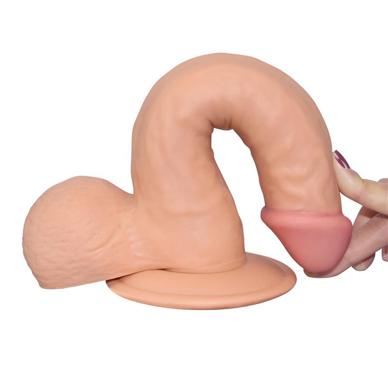 Dildo The Ultra Soft Dude 8.8 Natural - Imagen 4