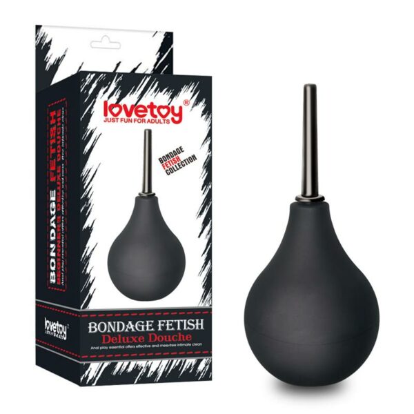 Ducha Anal Deluxe Douche Negro - Imagen 4