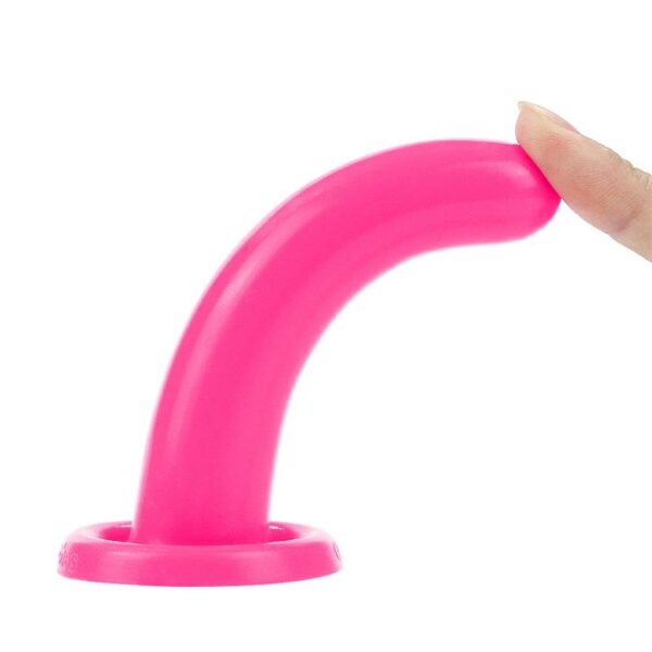 Estimulador Holy Dong 4.5 Silicona Líquida Rosa - Imagen 3