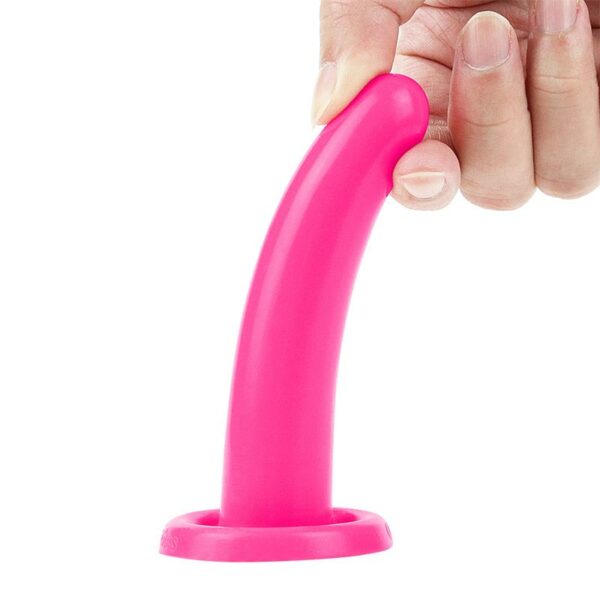 Estimulador Holy Dong 4.5 Silicona Líquida Rosa - Imagen 5