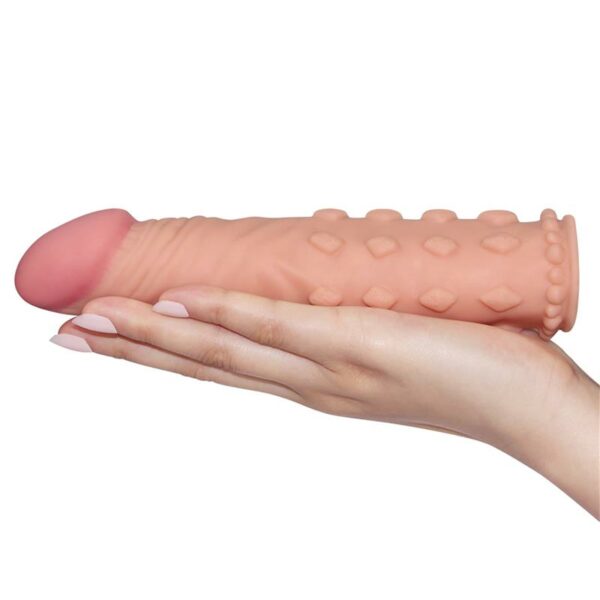 Funda para el Pene Add 2 Pleasure X Tender Natural - Imagen 3