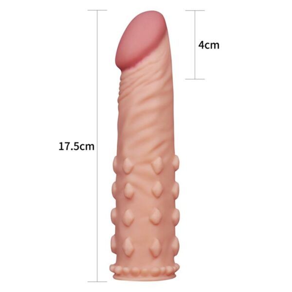 Funda para el Pene Add 2 Pleasure X Tender Natural - Imagen 5