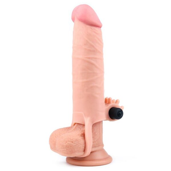 Funda para el Pene con Vibración Add 2 Pleasure X Tender Natural - Imagen 4