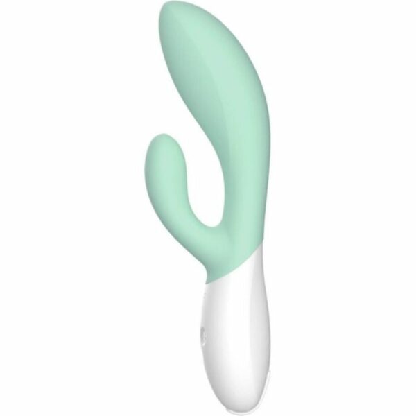 LELO - INA 3 VERDE VIBRADOR CONEJITO LUJO VERDE AGUA - Imagen 3