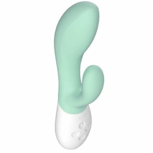 LELO - INA 3 VERDE VIBRADOR CONEJITO LUJO VERDE AGUA - Imagen 2