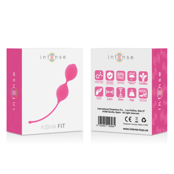 INTENSE - KISHA FIT SILICONE KEGEL FUCHSIA - Imagen 3