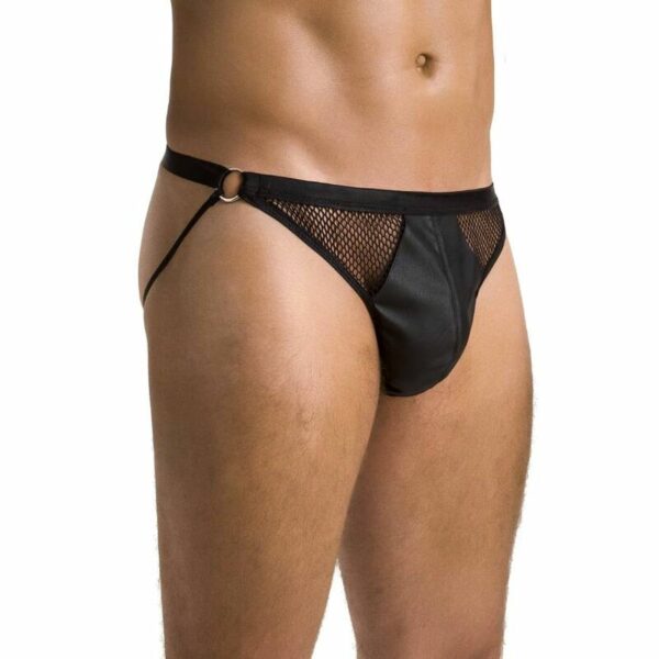 PASSION - 034 SLIP OPEN LUKE NEGRO L/XL - Imagen 3