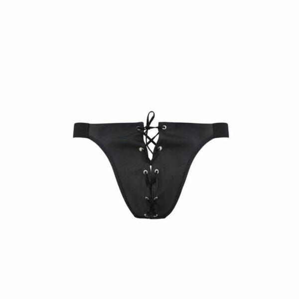 PASSION - 044 SLIP OPEN BEN NEGRO S/M - Imagen 5