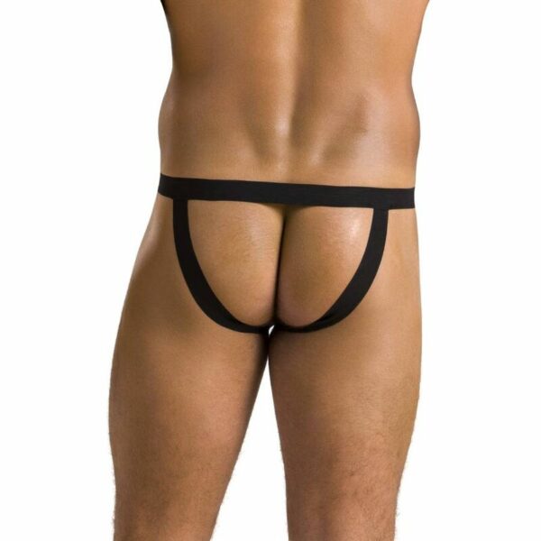 PASSION - 044 SLIP OPEN BEN NEGRO S/M - Imagen 4