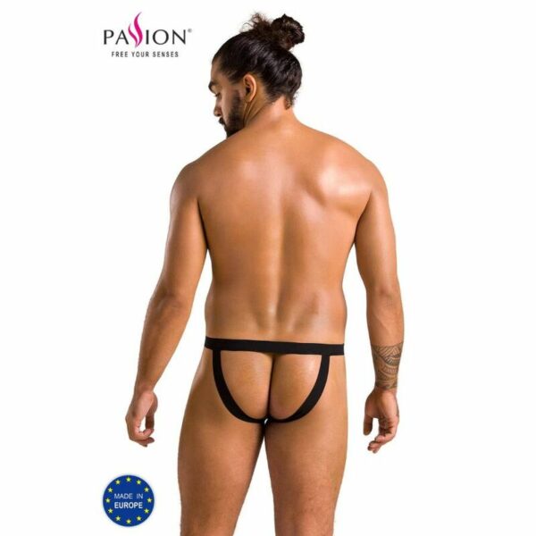 PASSION - 044 SLIP OPEN BEN NEGRO L/XL - Imagen 2