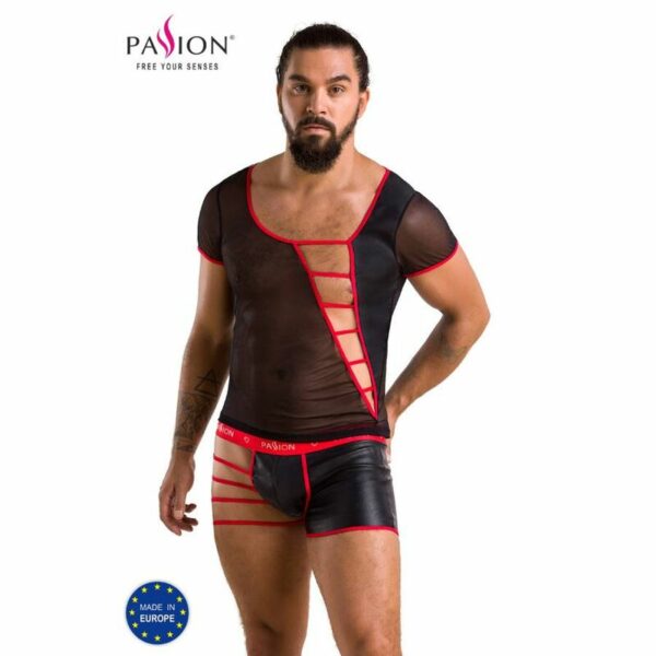 PASSION - 055 SET MARK NEGRO L/XL