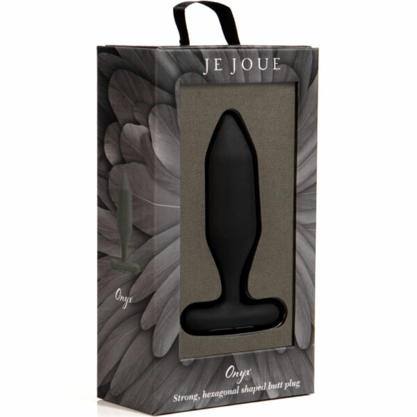 JE JOUE - ONYX PLUG ANAL VIBRADOR NEGRO - Imagen 3