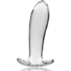 NEBULA SERIES BY IBIZA - MODELO 5 PLUG CRISTAL BOROSILICATO TRANSPARENTE 12.5 CM -O- 3.5 CM - Imagen 4