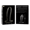 NEBULA SERIES BY IBIZA - MODELO 5 PLUG CRISTAL BOROSILICATO TRANSPARENTE 12.5 CM -O- 3.5 CM - Imagen 5