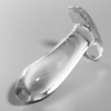 NEBULA SERIES BY IBIZA - MODELO 5 PLUG CRISTAL BOROSILICATO TRANSPARENTE 12.5 CM -O- 3.5 CM - Imagen 6