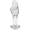 NEBULA SERIES BY IBIZA - MODELO 6 PLUG CRISTAL BOROSILICATO TRANSPARENTE 12.5 CM -O- 4 CM - Imagen 4
