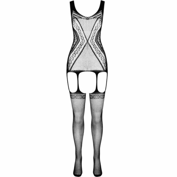PASSION - ECO COLLECTION BODYSTOCKING ECO BS007 BLANCO - Imagen 3