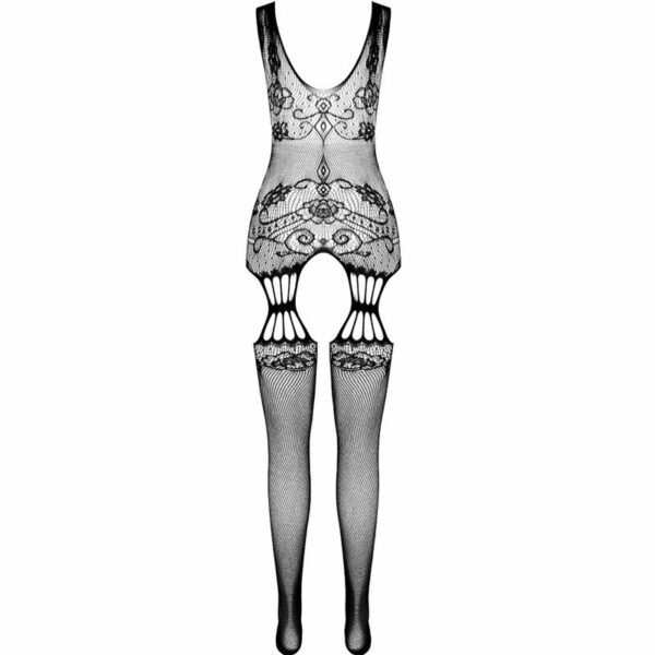 PASSION - ECO COLLECTION BODYSTOCKING ECO BS009 BLANCO - Imagen 4