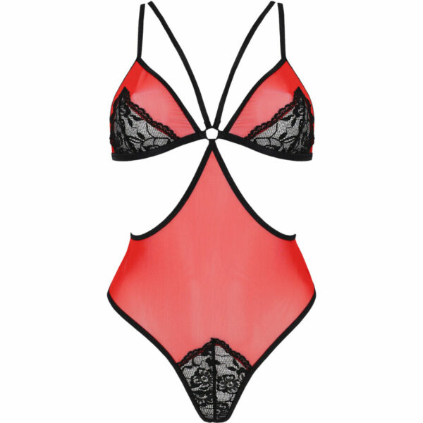 PASSION - PEONIA BODY EROTIC LINE ROJO L/XL - Imagen 4