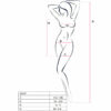PASSION - BS097 BODYSTOCKING ROJO TALLA UNICA - Imagen 5