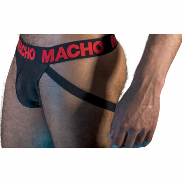 MACHO - MX26X2 JOCK NEGRO/ROJO S - Imagen 2