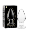 NEBULA SERIES BY IBIZA - MODELO 3 PLUG CRISTAL BOROSILICATO TRANSPARENTE 11 CM -O- 5 CM - Imagen 2