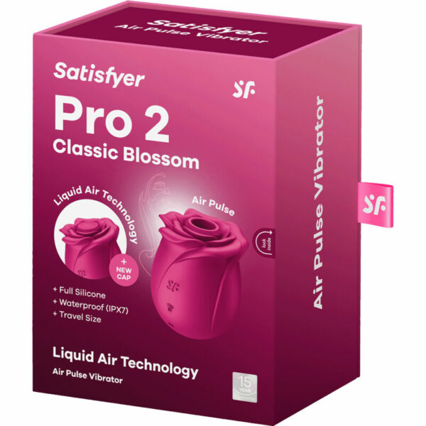 SATISFYER - AIR PULSE PRO 2 CLASSIC BLOSSOM VIBRADOR - Imagen 7